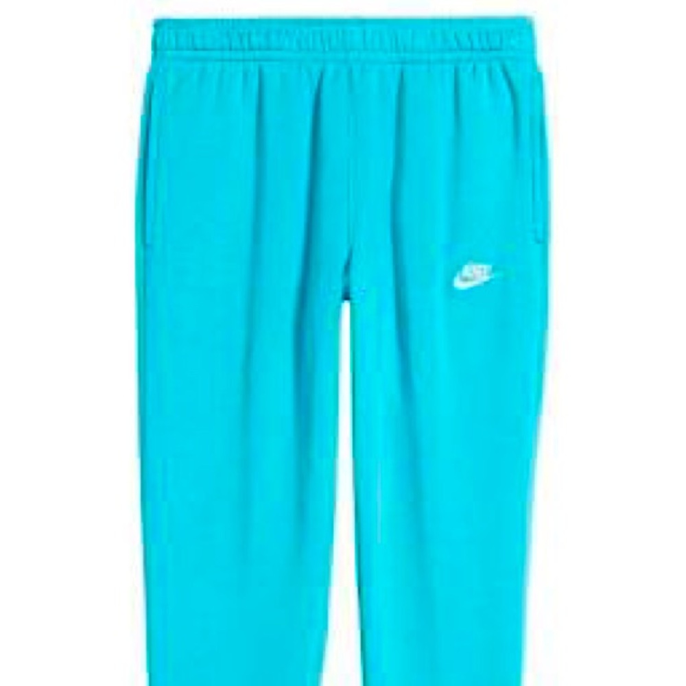 🔥NWT NIKE MEN JOGGERS | size L | bright blue